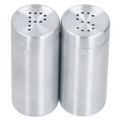 2st Kryddburk Rostfritt stål Kryddflaska Salt och peppar Shaker Köksverktyg Rostfritt stål Färg