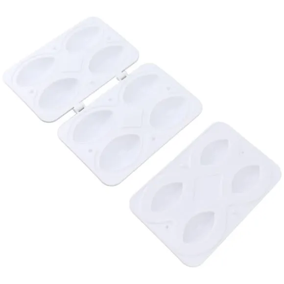 2 st köttbulleform manuell köttfärslimpaform processor tillverkare DIY press fyllning matlagningsverktyg 4 rutnät