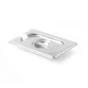 Stållock till GN Kitchen Line med utskärning för GN 1/9 skänk - Hendi 806975