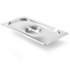 Stållock till GN Kitchen Line med utskärning för GN 1/3 skänk - Hendi 806944