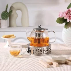 Stålvärmare för infusionsapparater, kannor och tekannor TE LIGHT KINGHOFF KH-1898