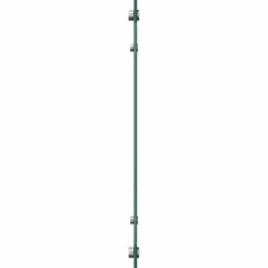 Stänkskydd i härdat glas 2-pack | Färg: Svart | Storlek: 70x50 cm