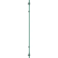 Stänkskydd 2-pack i härdat glas - Praktiskt & Dekorativt | Färg: Vit | Storlek: 70x50 cm