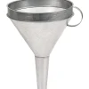 Stor, rak, stark metalltratt, FI=23CM, GALVANISERAD
