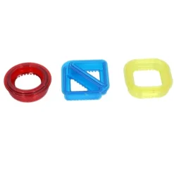 3st Sandwich Cutter Sealer Form Bröd DIY Form Frukost Mat Skärform för pojke flicka
