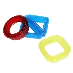 3st Sandwich Cutter Sealer Form Bröd DIY Form Frukost Mat Skärform för pojke flicka