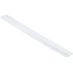 1 st silikon springremsa oljebeständig spis köksbänk lock fyllnadsskydd vit