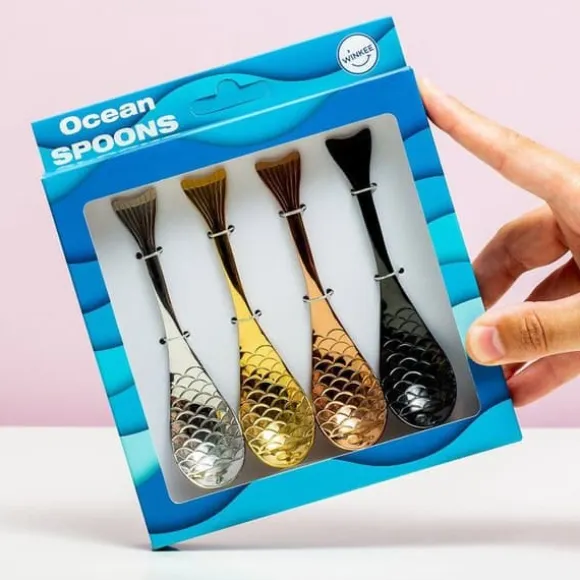 SÄTT 4 OCEAN SKEDAR WINKEE CUCINA