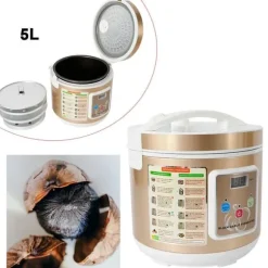 Svart vitlök fermenter, 5L kapacitet, 90W effekt,Guld