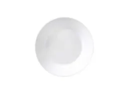 Tallrik Djup med flik Superwhite Ø28 cm Porslin Vit,1 st