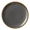 Tallrik Rund Grå 230 mm - Set om 6 - Olympia