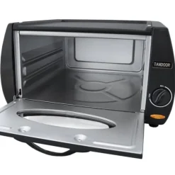 Tandoor Bänkugn Ugn Mini Pizza Chapati Roti Lahmacun Manakish Naan Brödmaskin Elektrisk Tandoori Takeaway Köksapparat Toppplatta Non-Stick Aluminium | CDON