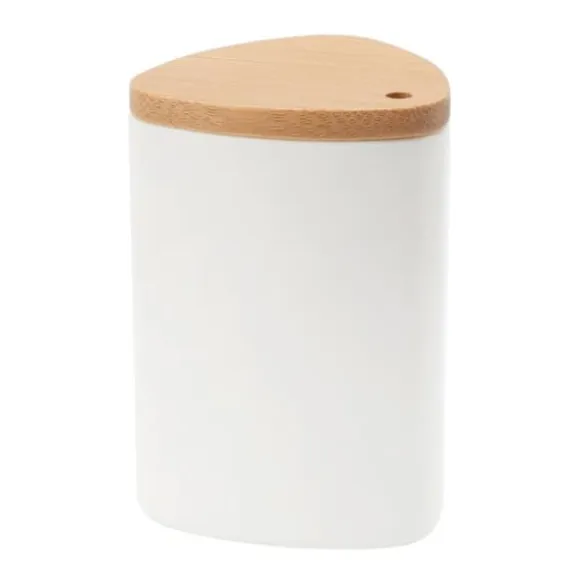 Tandpetare Förvaringslåda PS Bamboo Enkel Modern Tandpetare Dispenser Behållare för Home Hotel