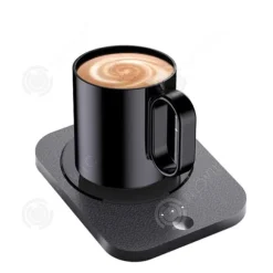 Tassvärmare 50-60 grader celsius värmeområde elektrisk kaffevärmare kan ladda mobiltelefoner med muggar