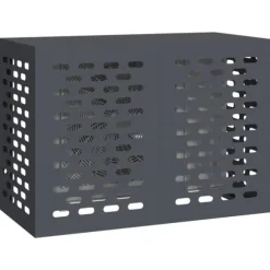 Täckning för Luftkonditionering Antracit 100 x 50 x 70 cm Stål
