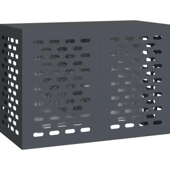 Täckning för Luftkonditionering Antracit 100 x 50 x 70 cm Stål