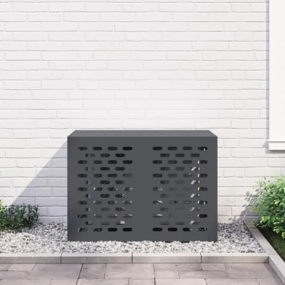 Täckning för Luftkonditionering Antracit 100 x 50 x 70 cm Stål