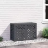 Täckning för Luftkonditionering Antracit 90 x 40 x 60 cm Stål