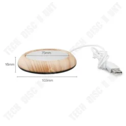 TD® Electric Milk Cup 55° USB Thermal Milk Cup Elektrisk koppvärmare Kaffekoppsvärmare Elektrisk koppvärmare