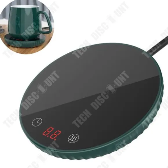 TD® 55 graders digital termostat Kaffekopp Värmeisolering Underlägg Värmekopp Basvärmematta