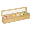 Teaskrin, Bambu, 9x44x9 cm, Natur