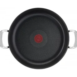 Tefal Jamie Oliver Cook's Classics HA-grytan med glaslock 30 cm/5,4 L, svart