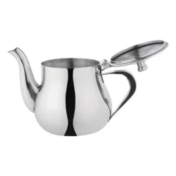 Tekanna - Olympia - 500 ml - Rostfritt stål - Spegelfinish - Värmebeständiga handtag