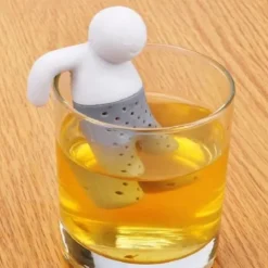 Te-sil med silikon - Gurka - Söt infuser - För vuxna - Bryggning av blad