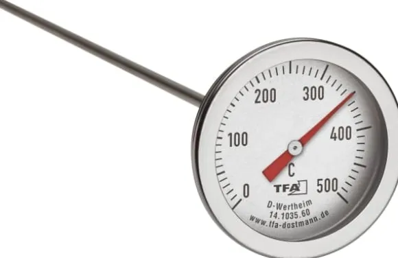 TFA Dostmann 14.1035.60 Grilltermometer Rostfritt stål