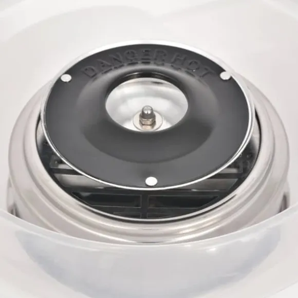 The Living Store Sockervaddsmaskin 480 W vit - Sockervaddsmaskiner