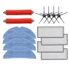 Tillbehör borstar/filter/moppdukar 14 delar Roborock S7/S7 Plus/T7/T7 Plus/T7S/T7S Plus