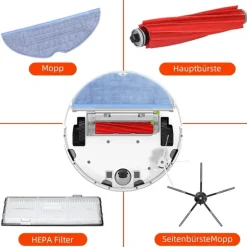 Tillbehör 22 delar till Roborock S7/S7+/S7 MaxV/S7 MaxV Plus/S7 MaxV Ultra Roborock S7/S7+/S7 MaxV/S7 MaxV Plus/S7 MaxV Ultra