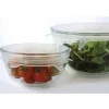 Töjbara silikonlock - Set om 2 - Crystal Platinum - Diameter 12 och 17 cm