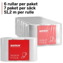Toalettpapper KATRIN 360 42/fp