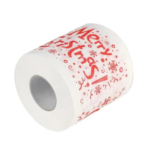 Toalettpapper med Julmotiv - Merry Christmas
