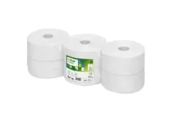 Toalettpapper Satino Comfort Jumbo 2-lagigt Ø24cm 320 m vit,6 rl/krt