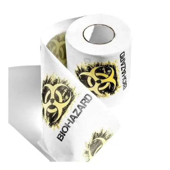 Toalettpappersrulle Biohazard toalettpapper