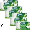 Toalettpapper, Tredubbel Lagers Mjukhet, Aloe Vera Infuserat, Förnybara Resurser, Paket med 42 rullar