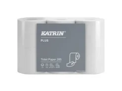 Toiletpapir Katrin Plus 285 hvid 35m 38411 3-lag - (42 ruller pr. karton)
