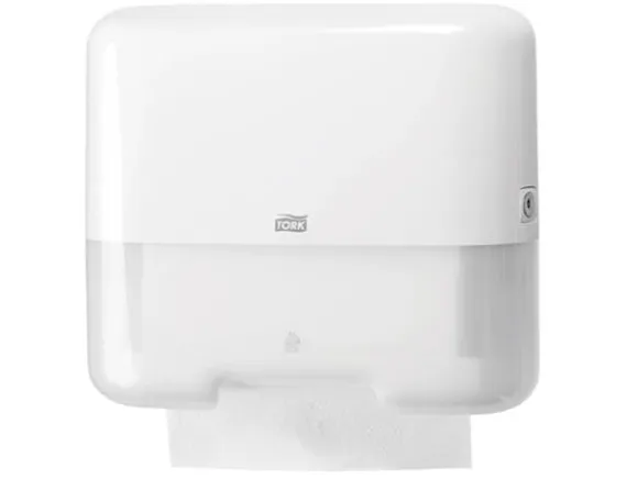Tork Elevation Zigzag Mini - Pappershandduksautomat - plast - vit