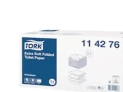 Tork Premium Extra Soft T3 - Toalettpapper - 200 g - 252 ark - kvartsvikning - vit - för P/N: 472031, 556000, 556008