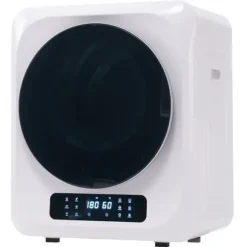 Torktumlare, rostfritt stål, 2,5kg (upp till 4kg), 850W, 6 program, filter, överhettningsskydd, väggmonterbar