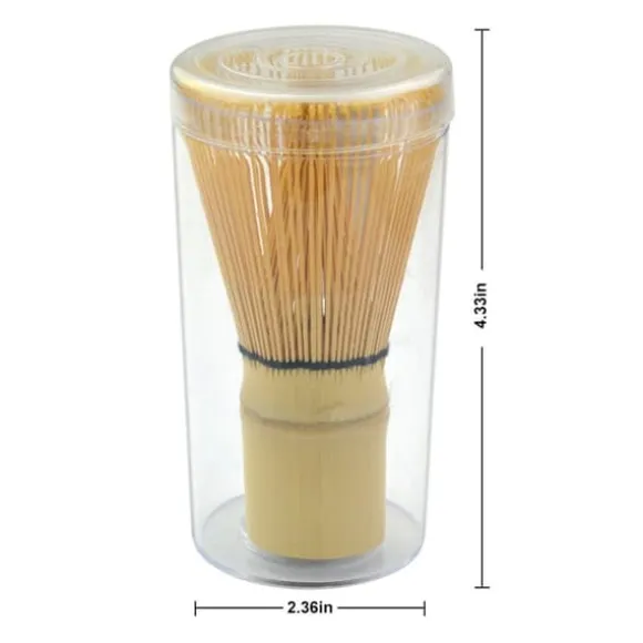 Traditionell bambu Matcha grönt te pulvervisp Chasen borstverktyg