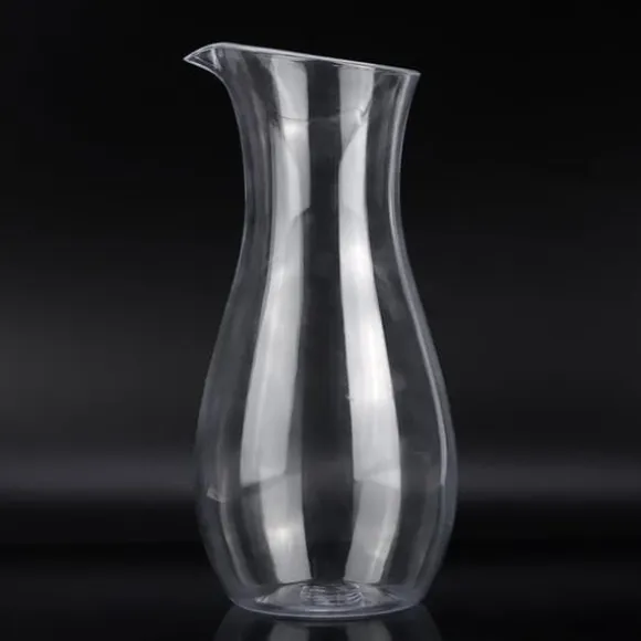 Transparent akryl juiceflaska - elegant dryckesbehållare för bar och hem