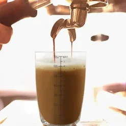 Transparent anti-läckage PC Resin Cocktail Shaker Mixer med Scale Bar Tool (700 ml)
