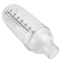 Transparent anti-läckage PC Resin Cocktail Shaker Mixer med Scale Bar Tool (700 ml)