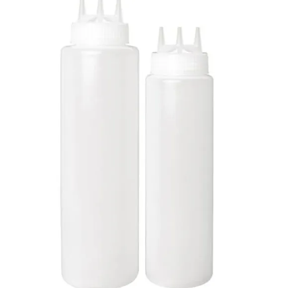 Transparent Squeeze Bottle 3 Tips 908 ml - Vogue