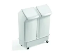 Transportvogn, Durable Durabin Square Duo, til 2 affaldsspande, til 2 x 40 l