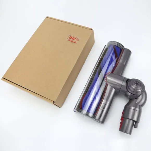 Trasselfritt munstycke med anti-tangle borsthuvud för Dyson V7, V8, V10, V11, V15, SV10, SV11, SV12, SV14 dammsugare