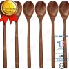 Träsked - TD® - 6-delarsset - Mörk Nanmu - Ljus Lotus - Ekologisk